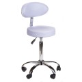 Taboret kosmetyczny z oparciem BD-9934 lawenda-29531