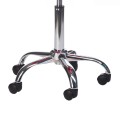 Taboret kosmetyczny z oparciem BH-7268 Czerwony-30363
