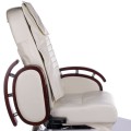 Fotel do pedicure z masażem BR-2307 Kremowy-28662