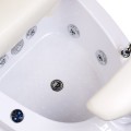 Fotel do pedicure z masażem BR-2307 Kremowy-28664