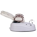 Fotel do pedicure z masażem BR-2307 Kremowy-28666