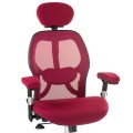 Fotel ergonomiczny CorpoComfort BX-4144 Czerwony-25461