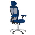 Fotel ergonomiczny CorpoComfort BX-4147 Niebieski-25482
