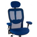 Fotel ergonomiczny CorpoComfort BX-4147 Niebieski-25483