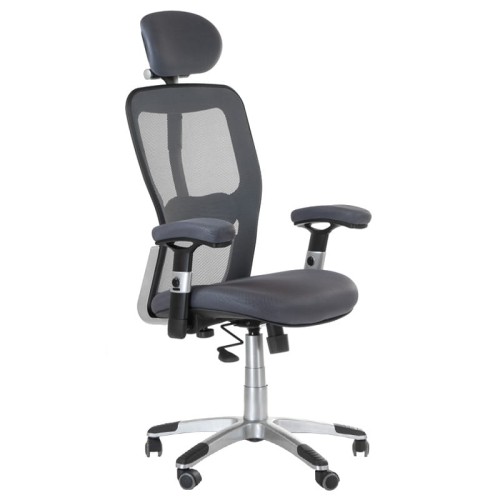 Fotel ergonomiczny CorpoComfort BX-4147 Szary-25504