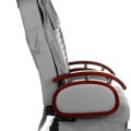 Fotel do pedicure z masażem BR-3820D Jasny szary-31278