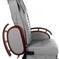 Fotel do pedicure z masażem BR-3820D Jasny szary-31279
