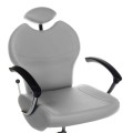 Fotel do pedicure z masażerem stóp BR-2301 j.szary-31368
