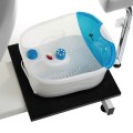Fotel do pedicure z masażerem stóp BR-2301 j.szary-31369