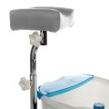 Fotel do pedicure z masażerem stóp BR-2301 j.szary-31370