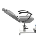 Fotel do pedicure z masażerem stóp BR-2301 j.szary-31374