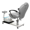 Fotel do pedicure z masażerem stóp BR-2301 j.szary-31375