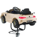 Dziecięcy fotel fryzjerski Mercedes latte-31409