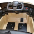 Dziecięcy fotel fryzjerski Mercedes latte-31411