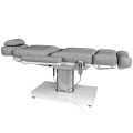 Elektryczny fotel kosmetyczny BR-7707 jasny szary-31286