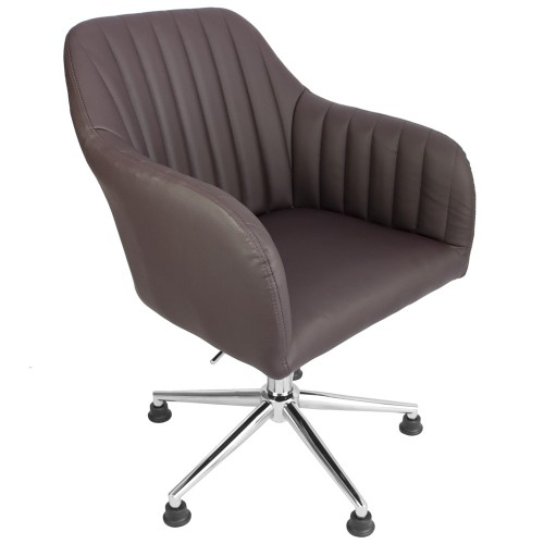 Fotel fryzjerski MARIO BX-20DL22 brązowy-31450