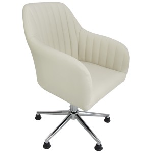 Fotel fryzjerski MARIO BX-20DL22 kremowy