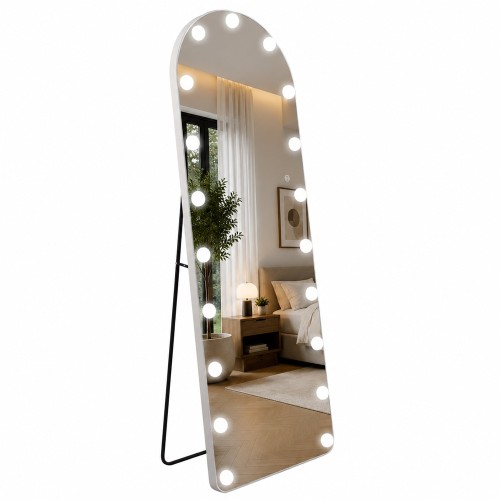 Lustro stojące podświetlane LED HOLLYWOOD 160x50cm-31541