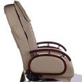 Fotel do pedicure z masażem BR-2307 Latte-31607