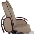 Fotel do pedicure z masażem BR-2307 Latte-31608