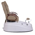 Fotel do pedicure z masażem BR-2307 Latte-31611