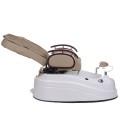Fotel do pedicure z masażem BR-2307 Latte-31612
