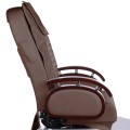 Fotel do pedicure z masażem BR-2307 Brązowy-31615