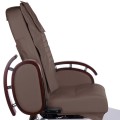 Fotel do pedicure z masażem BR-2307 Brązowy-31616