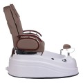 Fotel do pedicure z masażem BR-2307 Brązowy-31619