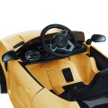 Dziecięcy fotel fryzjerski Mercedes żółty-31629