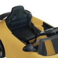Dziecięcy fotel fryzjerski Mercedes żółty-31630